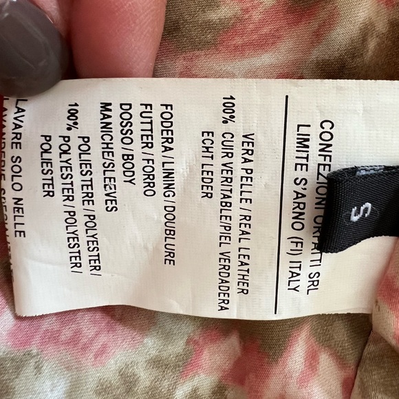 VLab Laboratorio n.5 Leather Jacket - Picture 9 of 9